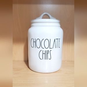 Rae Dunn chocolate chips Canister